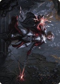Rowan, Scion of War Art Card (31/81) (31) [Art Series: Wilds of Eldraine]