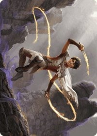 Kellan, the Fae-Blooded Art Card (39) [Art Series: Wilds of Eldraine]
