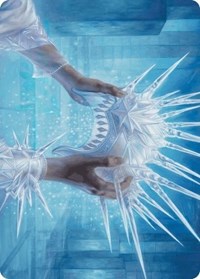 Hylda's Crown of Winter Art Card (43) [Art Series: Wilds of Eldraine]