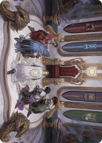 Throne of Eldraine Art Card (55) [Art Series: Wilds of Eldraine]