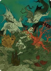 Curiosity Art Card (65) [Art Series: Wilds of Eldraine]