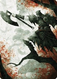 Garruk's Uprising Art Card (72) [Art Series: Wilds of Eldraine]