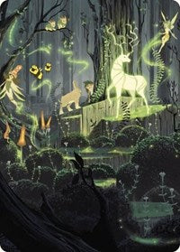 Primal Vigor Art Card (74) [Art Series: Wilds of Eldraine]