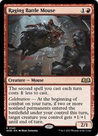 Raging Battle Mouse (143) [Promo Pack: Wilds of Eldraine]