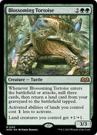 Blossoming Tortoise (163) [Promo Pack: Wilds of Eldraine]