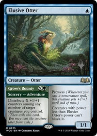 Elusive Otter (225) [Promo Pack: Wilds of Eldraine]