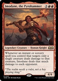 Imodane, the Pyrohammer (137) [Promo Pack: Wilds of Eldraine]
