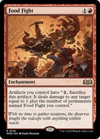 Food Fight (129) [Promo Pack: Wilds of Eldraine]