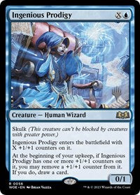 Ingenious Prodigy (56) [Promo Pack: Wilds of Eldraine]