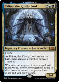 Talion, the Kindly Lord (215) [Promo Pack: Wilds of Eldraine]