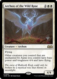 Archon of the Wild Rose (1) [Promo Pack: Wilds of Eldraine]