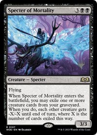 Specter of Mortality (107) [Promo Pack: Wilds of Eldraine]
