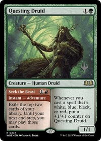 Questing Druid (234) [Promo Pack: Wilds of Eldraine]