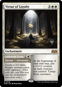 Virtue of Loyalty (38) [Promo Pack: Wilds of Eldraine]