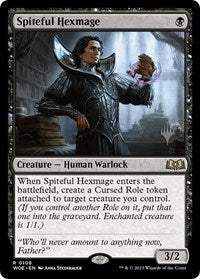 Spiteful Hexmage (108) [Promo Pack: Wilds of Eldraine]