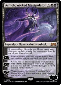 Ashiok, Wicked Manipulator (78) [Promo Pack: Wilds of Eldraine]