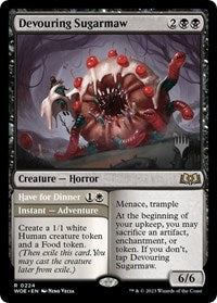 Devouring Sugarmaw (224) [Promo Pack: Wilds of Eldraine]