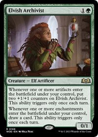 Elvish Archivist (168) [Promo Pack: Wilds of Eldraine]