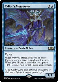 Talion's Messenger (73) [Promo Pack: Wilds of Eldraine]