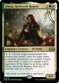 Yenna, Redtooth Regent (219) [Prerelease Cards]