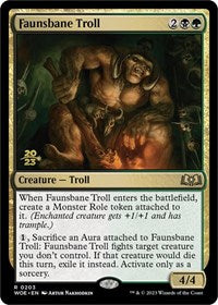 Faunsbane Troll (203) [Prerelease Cards]