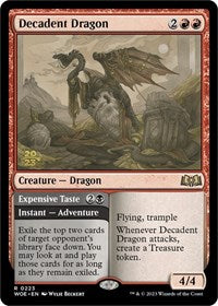Decadent Dragon (223) [Prerelease Cards]