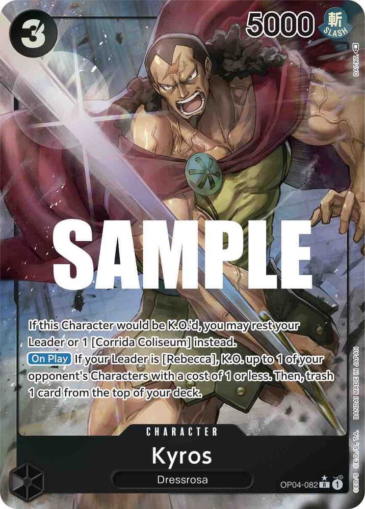 Kyros (Alternate Art) (OP04-082) [Kingdoms of Intrigue]