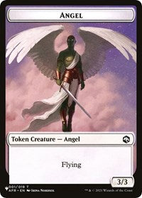 Angel // Soldier Double-Sided Token (1 // 2) [The List Reprints]
