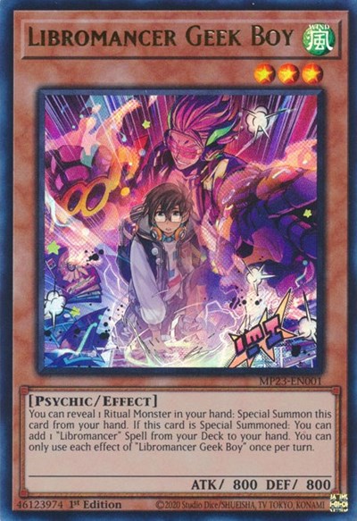 Libromancer Geek Boy (MP23-EN001) [25th Anniversary Tin: Dueling Heroes Mega Pack]