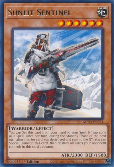 Sunlit Sentinel (MP23-EN074) [25th Anniversary Tin: Dueling Heroes Mega Pack]