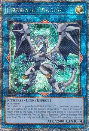 Firewall Dragon (Quarter Century Secret Rare) (TN23-EN008) - 25th Anniversary Tin: Dueling Heroes Limited