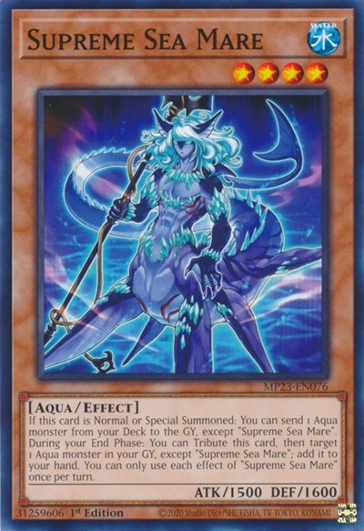 Supreme Sea Mare (MP23-EN076) [25th Anniversary Tin: Dueling Heroes Mega Pack]