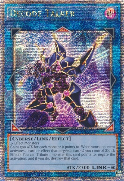 Decode Talker (Quarter Century Secret Rare) (TN23-EN009) [25th Anniversary Tin: Dueling Heroes]
