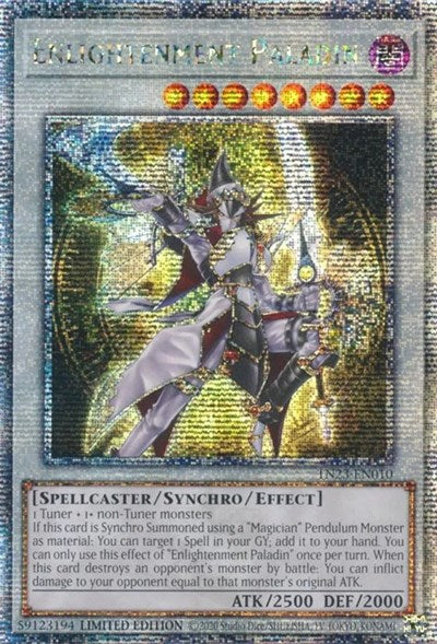 Enlightenment Paladin (Quarter Century Secret Rare) (TN23-EN010) [25th Anniversary Tin: Dueling Heroes]