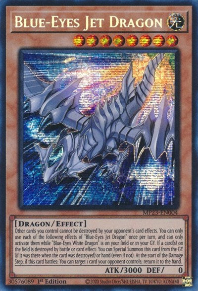 Blue-Eyes Jet Dragon (MP23-EN004) [25th Anniversary Tin: Dueling Heroes Mega Pack]