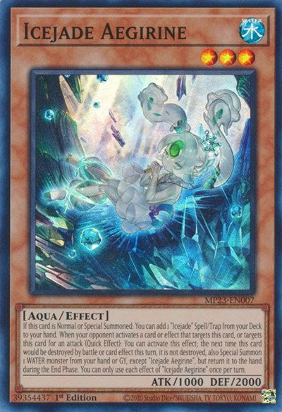 Icejade Aegirine (MP23-EN007) [25th Anniversary Tin: Dueling Heroes Mega Pack]