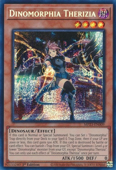 Dinomorphia Therizia (MP23-EN009) [25th Anniversary Tin: Dueling Heroes Mega Pack]