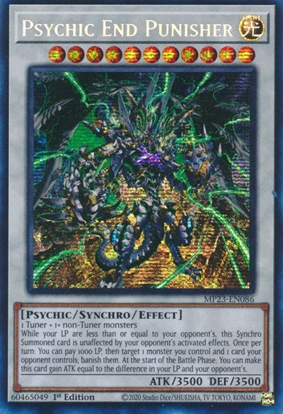 Psychic End Punisher (MP23-EN086) [25th Anniversary Tin: Dueling Heroes Mega Pack]