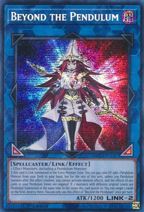 Beyond the Pendulum (MP23-EN087) - 25th Anniversary Tin: Dueling Heroes Mega Pack 1st Edition