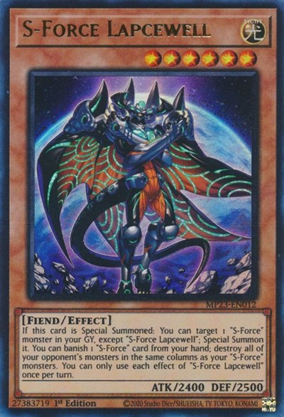S-Force Lapcewell (MP23-EN012) [25th Anniversary Tin: Dueling Heroes Mega Pack]