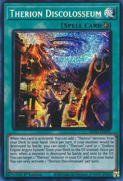 Therion Discolosseum (MP23-EN091) [25th Anniversary Tin: Dueling Heroes Mega Pack]