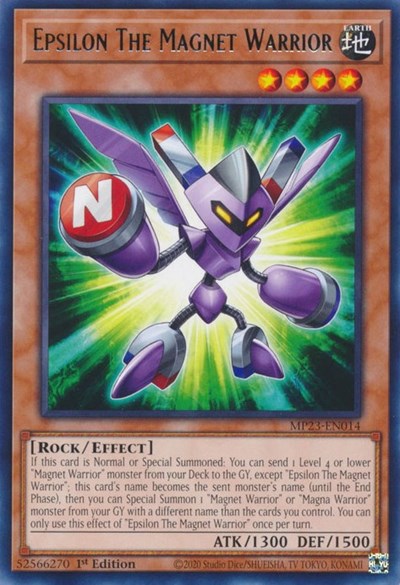 Epsilon The Magnet Warrior (MP23-EN014) [25th Anniversary Tin: Dueling Heroes Mega Pack]