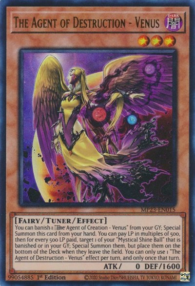 The Agent of Destruction - Venus (MP23-EN015) [25th Anniversary Tin: Dueling Heroes Mega Pack]