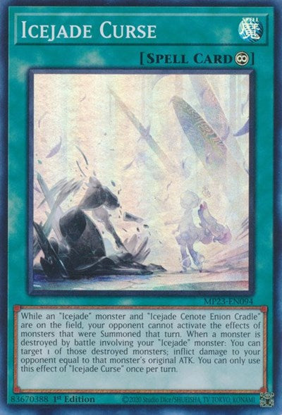 Icejade Curse (MP23-EN094) [25th Anniversary Tin: Dueling Heroes Mega Pack]