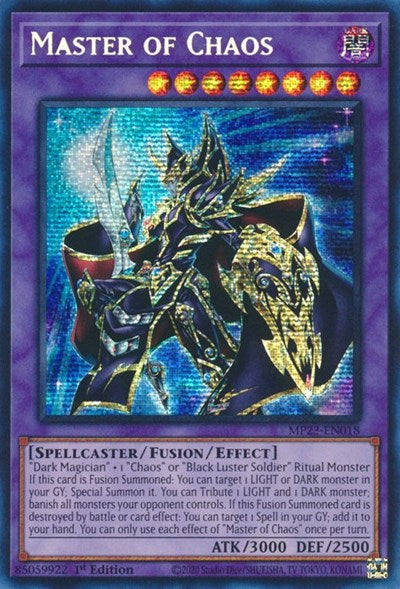 Master of Chaos (MP23-EN018) [25th Anniversary Tin: Dueling Heroes Mega Pack]