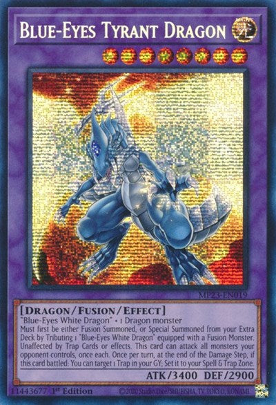 Blue-Eyes Tyrant Dragon (MP23-EN019) [25th Anniversary Tin: Dueling Heroes Mega Pack]