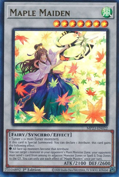 Maple Maiden (MP23-EN022) [25th Anniversary Tin: Dueling Heroes Mega Pack]