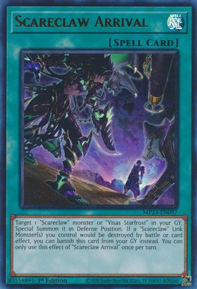 Scareclaw Arrival (MP23-EN097) [25th Anniversary Tin: Dueling Heroes Mega Pack]