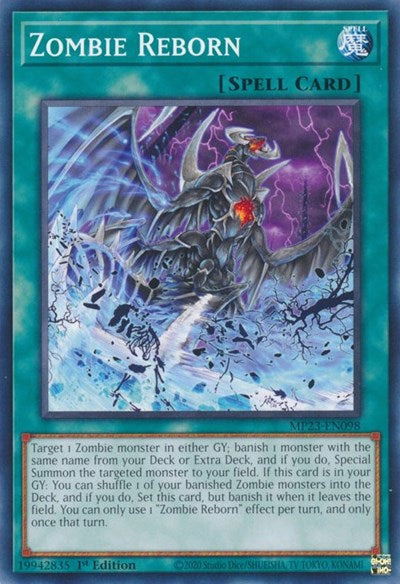 Zombie Reborn (MP23-EN098) [25th Anniversary Tin: Dueling Heroes Mega Pack]
