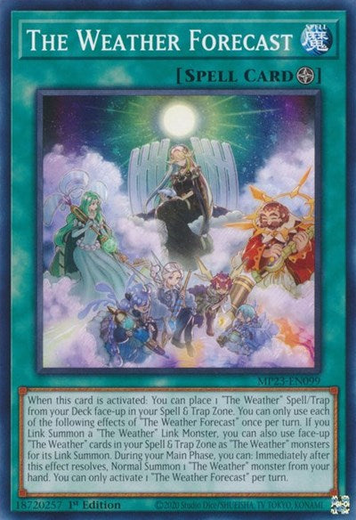 The Weather Forecast (MP23-EN099) [25th Anniversary Tin: Dueling Heroes Mega Pack]